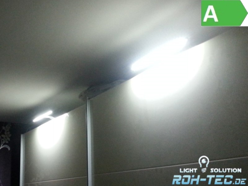 1-6x LED Stableuchte Möbelleuchte - Schrankleuchte - Komplettset (6400K)