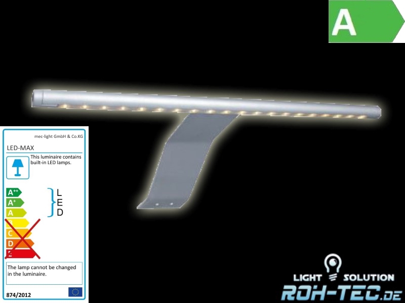 1-6x LED Stableuchte Möbelleuchte - Schrankleuchte - Komplettset (6400K)